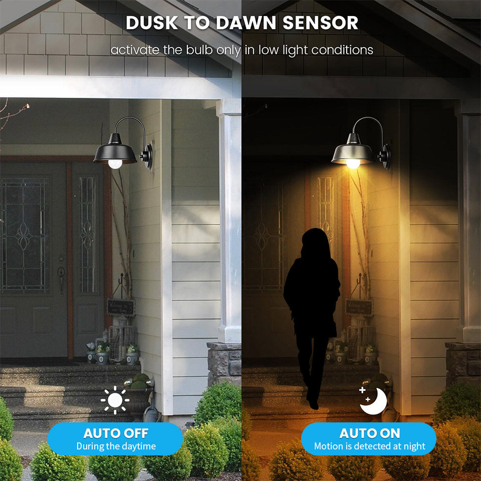 12W Motion Sensor LED Light – Energy-Efficient, Waterproof, Indoor/Outdoor Use, Automatic On/Off